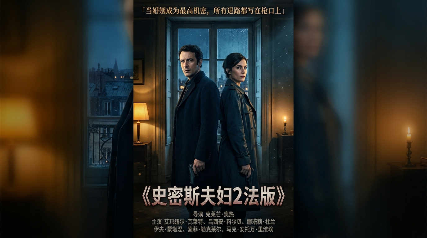 《史密斯夫妇2法版》海报